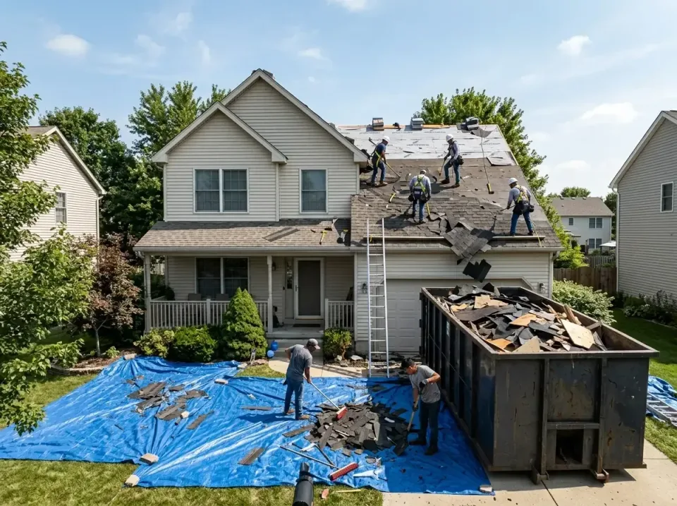 roof-replacement-debris-remova-004 — frequently asked questions, Cheapest Dumpster Rentals in Cambridge, OH